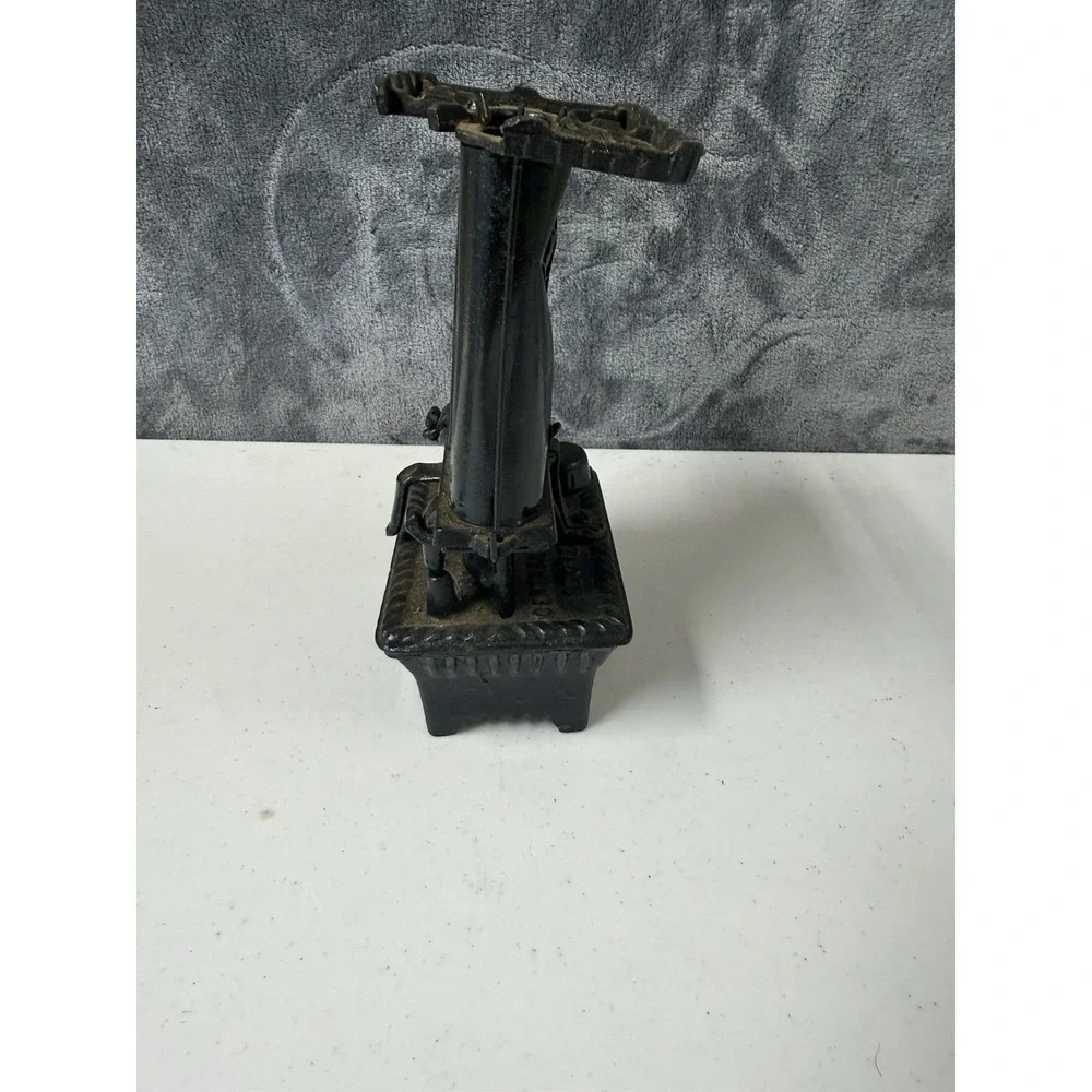 Antique Central Oil & Gas Stove Co Daisy Cast Iron Lamp Stove Heater - PARTS
